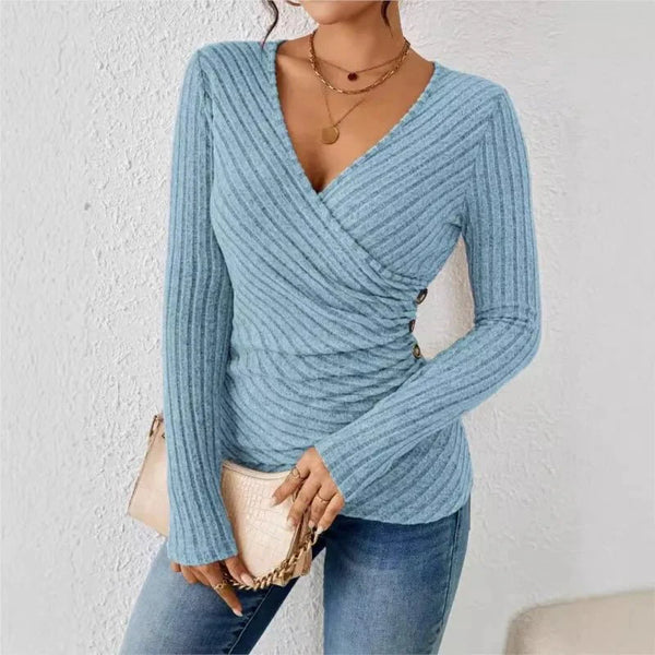Sleek Tummy-Control Long Sleeve Top