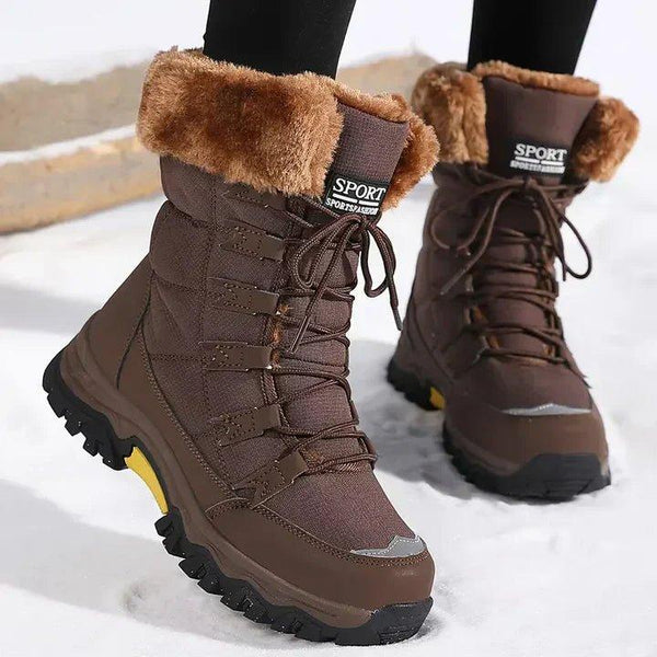 Women's Waterproof Winter Boots with Thermal Insulation