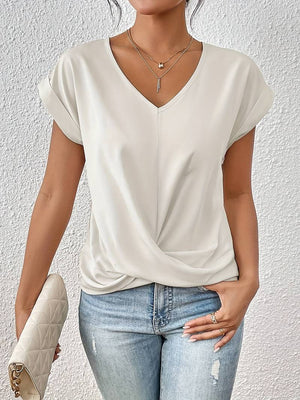 Stylish Summer Women's Short Sleeve Top