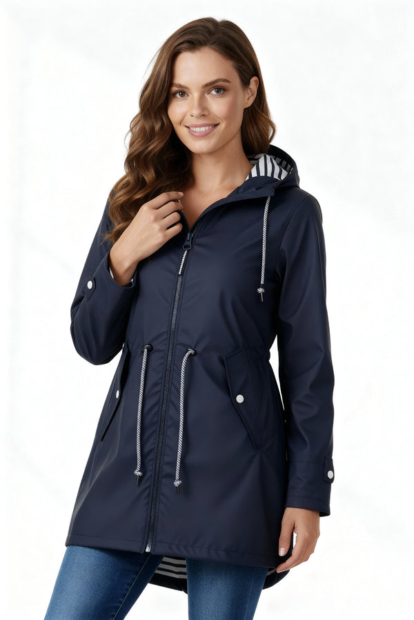 Women's Waterproof Hooded Coat