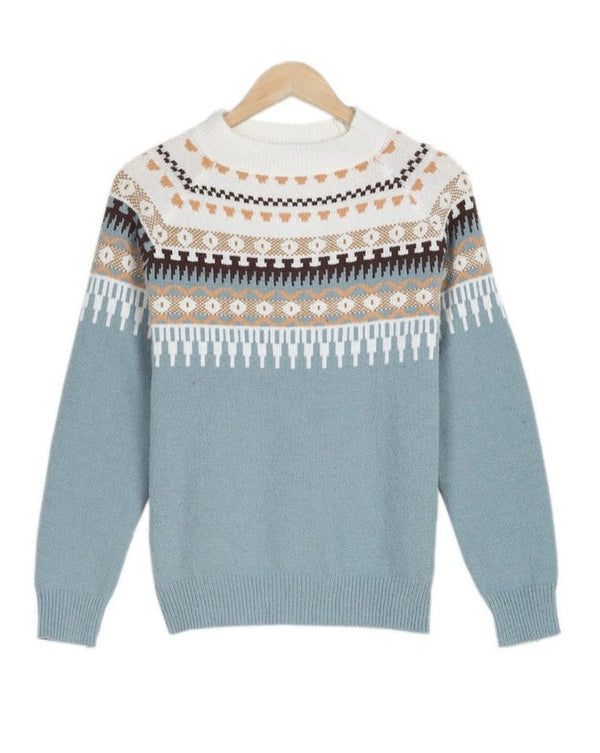 Women’s High Neck Cozy Winter Sweater