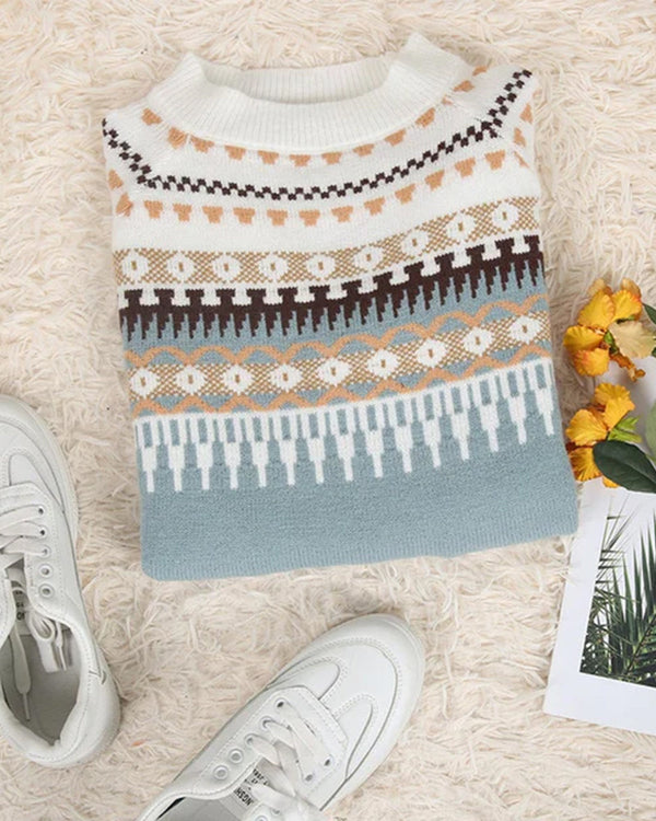 Women’s High Neck Cozy Winter Sweater