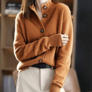 Women's Classic Button Front Knit Cardigan Sweater
