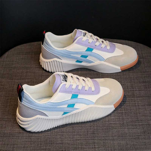 Comfortable Lace-Up Sneakers for Women – Casual Wear