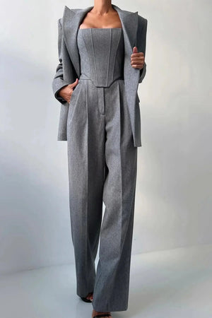 Women’s Elegant Three Piece Blazer Set