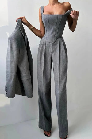 Women’s Elegant Three Piece Blazer Set