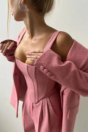 Women’s Elegant Three Piece Blazer Set