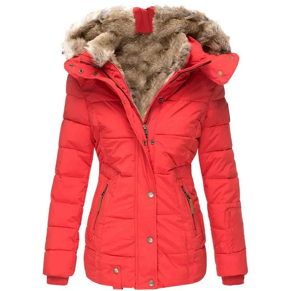 Women’s Faux Fur Hooded Winter Parka