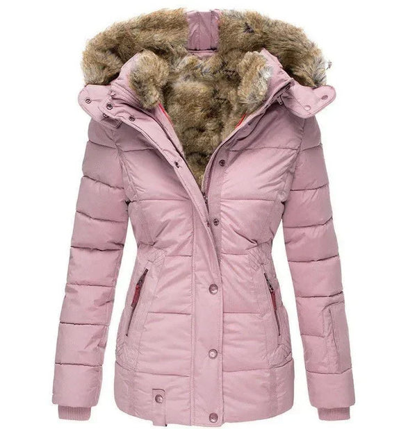 Women’s Faux Fur Hooded Winter Parka