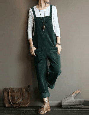 Women’s Relaxed Pocket Dungaree Jumpsuit