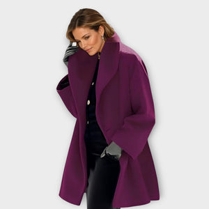 Women’s Windproof Hooded Coat with Weather-Resistant Design