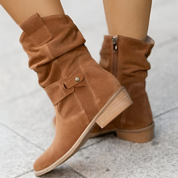 Botines casuales para mujer con plantilla suave y cómoda