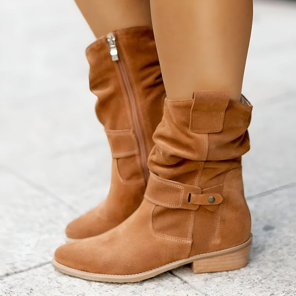 Botines casuales para mujer con plantilla suave y cómoda