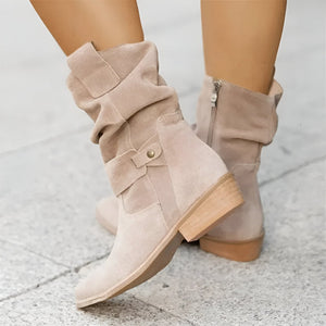 Botines casuales para mujer con plantilla suave y cómoda