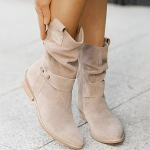 Botines casuales para mujer con plantilla suave y cómoda