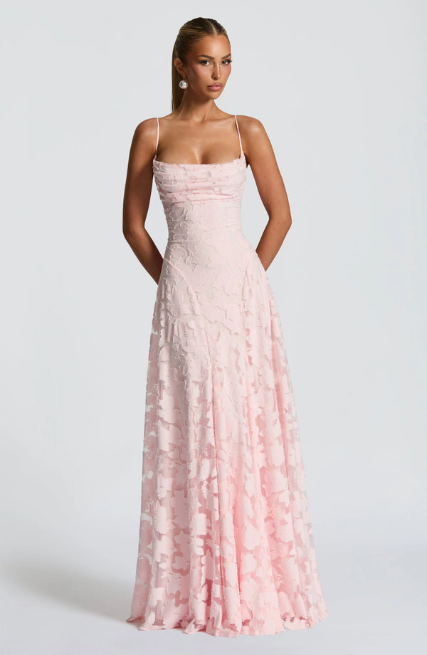 Floral Print Women’s Long Dress Adjustable Spaghetti Straps
