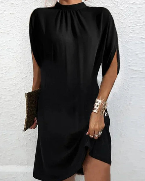 Women’s Loose Fit Draped Mini Dress
