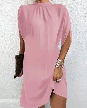 Women’s Loose Fit Draped Mini Dress