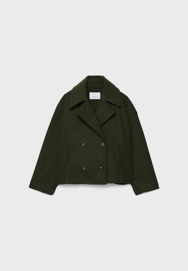 Women’s Structured Double-Breasted Statement Jacket