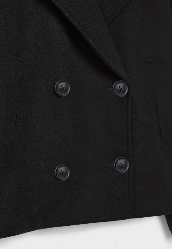 Women’s Cropped Double-Breasted Jacket