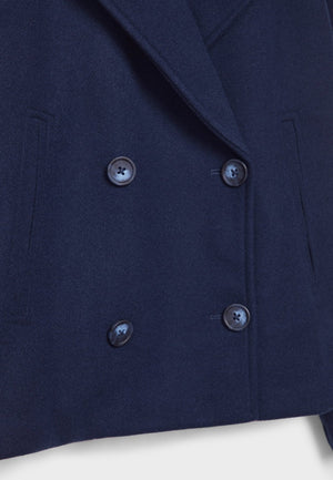 Women’s Cropped Double-Breasted Jacket