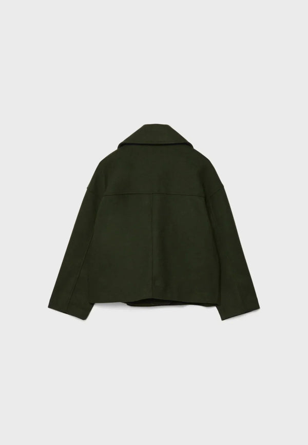 Women’s Cropped Double-Breasted Jacket