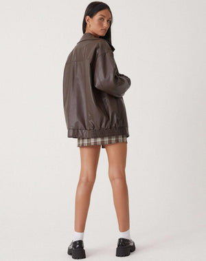 Women’s Oversized Casual Streetwear Bomber Jacket