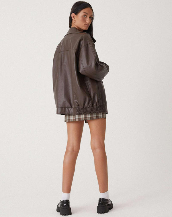 Women’s Oversized Casual Streetwear Bomber Jacket