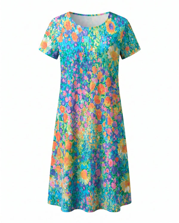 Women's Meadow Blossom Midi Dress